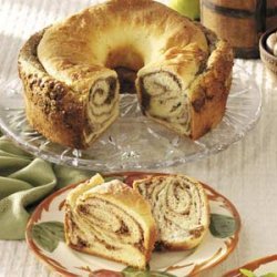 Nut Roll Coffee Cake