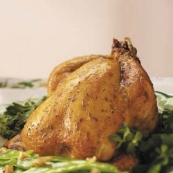 Dressed-Up Cornish Hen