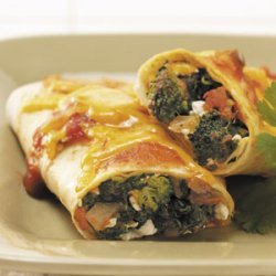 Spinach 'n' Broccoli Enchiladas