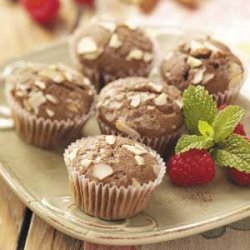 Raspberry-Chocolate Mini Muffins