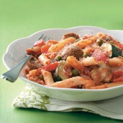 Roasted Vegetable Penne Bake