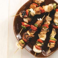 Honey-Glazed Chicken Kabobs