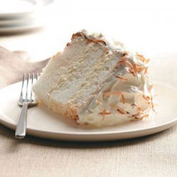 Orange-Coconut Angel Food Cake