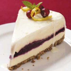 Cran-Orange Ice Cream Cake