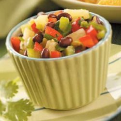 Bean and Pineapple Salsa