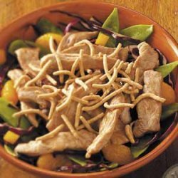 Crunchy Asian Pork Tenderloin Salad