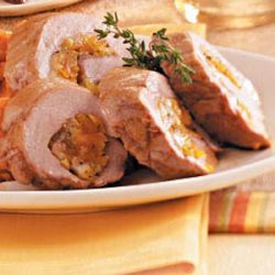 Apricot-Stuffed Pork Tenderloin