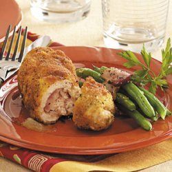 Golden Chicken Cordon Bleu