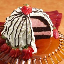 Chocolate-Strawberry Bombe