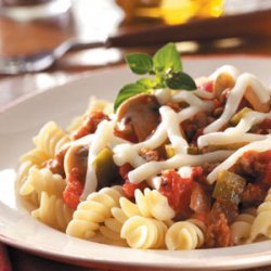 Turkey Sausage with Pasta