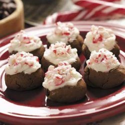 Triple-Chocolate Peppermint Treats