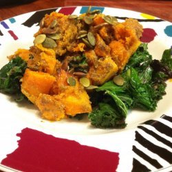 Butternut Squash with Pumpkin-Seed Pesto