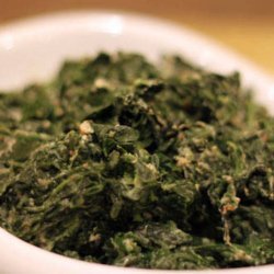 Garlic Creamed Spinach