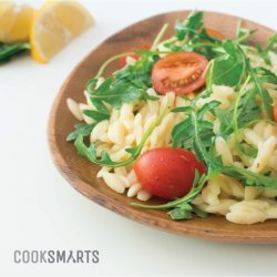 Orzo with Tomatoes and Arugula