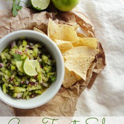 Tomatoes with Salsa Verde