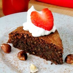 Flourless Chocolate-Hazelnut Cake