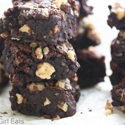 Fudge Brownies with Walnuts