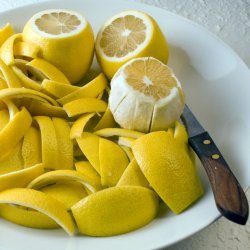 Candied Lemon Peels