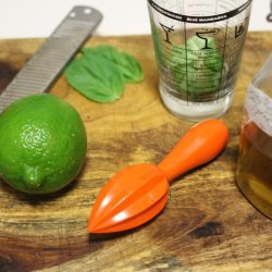 Basil Lime Syrup