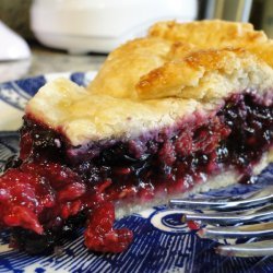 Blueberry Raspberry Pie