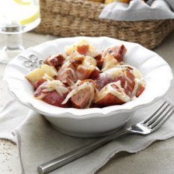 German Potato Salad with Sausage