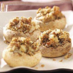 Sausage-Stuffed Mushroom Appetizers