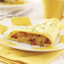 Hearty Shrimp Omelet