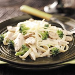 Chicken Broccoli Fettuccine