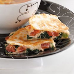 Spinach Quesadillas