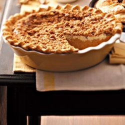 Walnut-Streusel Pumpkin Pie