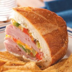 Ham & Cheese Sandwich Loaf