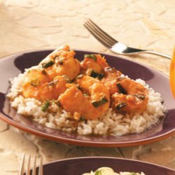 Shrimp with Ginger-Chili Sauce