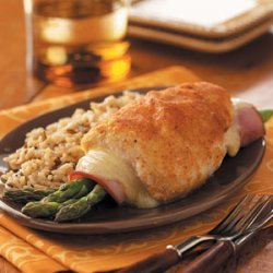 Asparagus-Stuffed Chicken Rolls