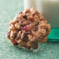 Spiced Cranberry Oatmeal Cookies