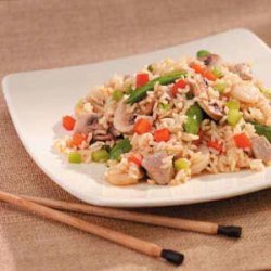 Pork Rice Stir-Fry