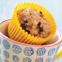 Banana Date-Nut Mini Muffins