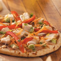 Thai Chicken Pizzas