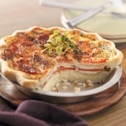 Tomato Onion Quiche