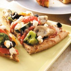 Pesto Veggie Pizza