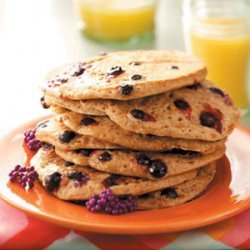 Blueberry Oat Pancakes