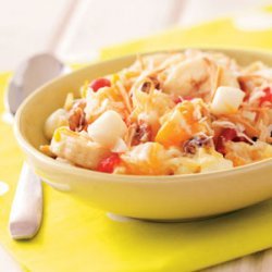 Orzo Cheesecake Fruit Salad