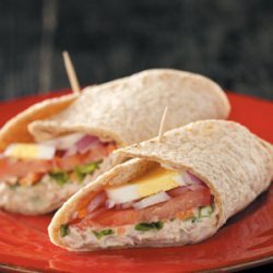 Grandma's French Tuna Salad Wraps