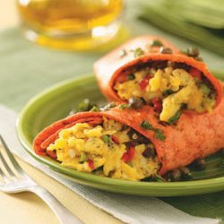 Spanish-Style Brunch Wraps