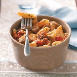 Penne & Sausage Casseroles