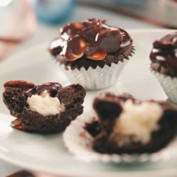 Coconut-Almond Fudge Cups