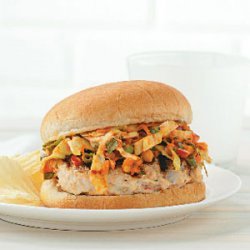 Thai Turkey Burgers