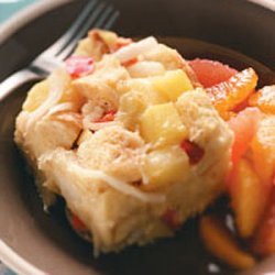 Brie-and-Veggie Brunch Strata