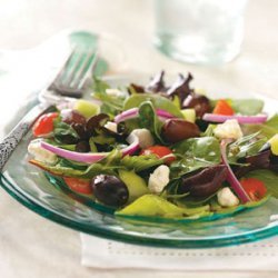 Greek Salad with Greek Artisan's Olives