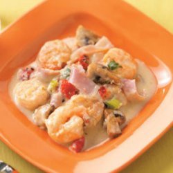 Shrimp and Fontina Casserole