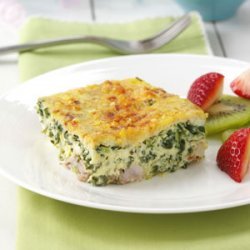 Scrambled Egg Spinach Casserole